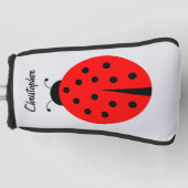 Marienkäfer-Design Golf Headcover (Vorderseite)
