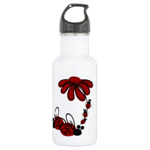 Marienkäfer-Familien-Freiheitsflasche Trinkflasche