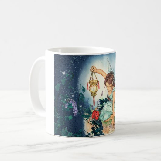 Marienkäfer-feenhafte Tasse durch Schempp (Vorderseite Links)