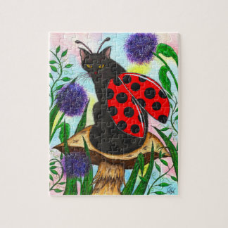 Marienkäfer-feenhaftes Puzzle
