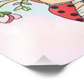 Marienkäfer fotodruck (Ecke)