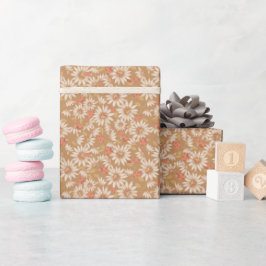 Marienkäfer + Gänseblümchen Geschenkpapier