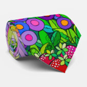 Marienkäfer-Garten-Krawatte Krawatte (Gerollt)