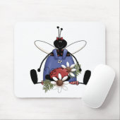 Marienkäfer-Garten Mousepad (Mit Mouse)