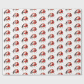 Marienkäfer-Geburtstag Geschenkpapier (Flach)