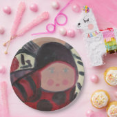 Marienkäfer-Geburtstags-Papier-Teller Pappteller (Party)