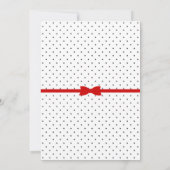 Marienkäfer-Geburtstags-Party Einladungen (Rückseite)