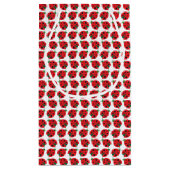 Marienkäfer-Geschenk-Tasche Kleine Geschenktüte (Rückseite)