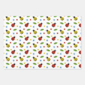 Marienkäfer Geschenkpapier Set (Vorderseite 2)