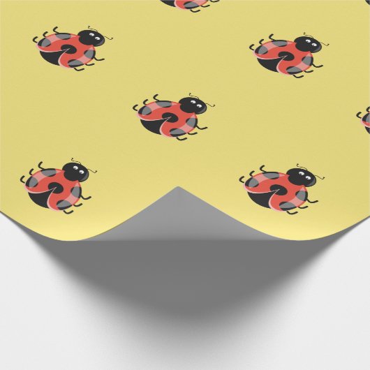 Marienkäfer - Geschenkverpackung Geschenkpapier (Ecke)
