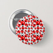 Marienkäfer glücklich button (Vorne & Hinten)