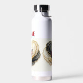 Marienkäfer Herz Blatt Trinkflasche (Links)