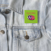 Marienkäfer-Identifizierungs-Knopf Button (Beispiel)