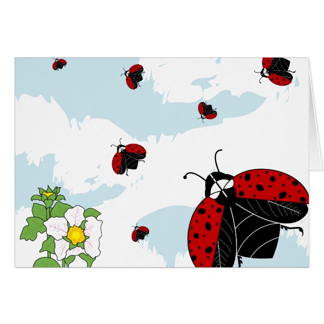 Marienkäfer im Flug (Vorderseite (Horizontal))