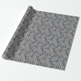 Marienkäfer in Blau Geschenkpapier