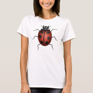 Marienkäfer Insekt Design T-Shirt