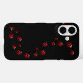 Marienkäfer iPhone Fall-Dame Bird iPhone 4 Case-Mate iPhone Hülle (Rückseite (Horizontal))