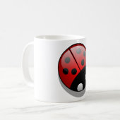 Marienkäfer Kaffeetasse (Vorderseite Links)