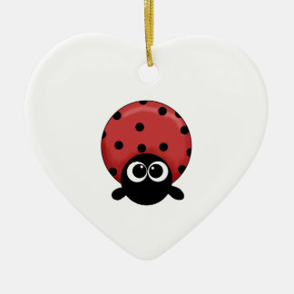 Marienkäfer Keramikornament