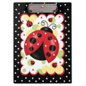 Marienkäfer-Klemmbrett Klemmbrett (Vorderseite)