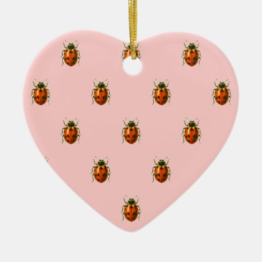 Marienkäfer kopieren mit kundengerechter keramik ornament (Vorne)
