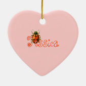 Marienkäfer kopieren mit kundengerechter keramik ornament (Hinten)