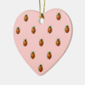 Marienkäfer kopieren mit kundengerechter keramik ornament (Links)