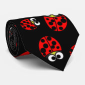 Marienkäfer-Krawatte Krawatte (Gerollt)
