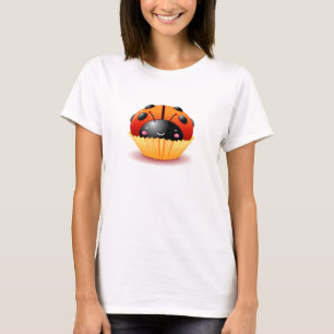 Marienkäfer-Kuchen-Shirt T-Shirt
