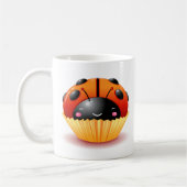 Marienkäfer-Kuchen-Tasse Kaffeetasse (Links)