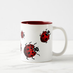Marienkäfer Kunst Kaffeetasse Bierglas Marienkäfer