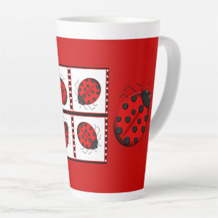 Marienkäfer-Latte-Tasse Milchtasse