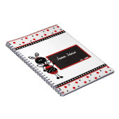 Marienkäfer-Lehrer-Notizbuch Notizblock (Rechte Seite)