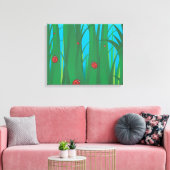 Marienkäfer Leinwanddruck (Insitu (Wohnzimmer))