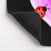 Marienkäfer-Liebe Mousepad (Ecke)