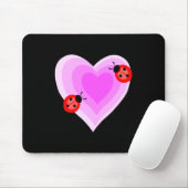 Marienkäfer-Liebe Mousepad (Mit Mouse)