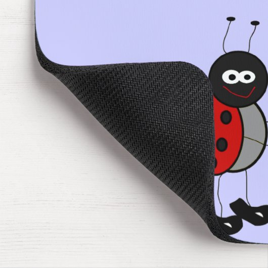 Marienkäfer-Liebe Mousepad (Ecke)