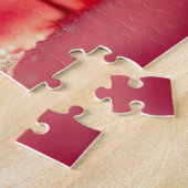 Marienkäfer-Makro auf einer Blume Puzzle (Seite)