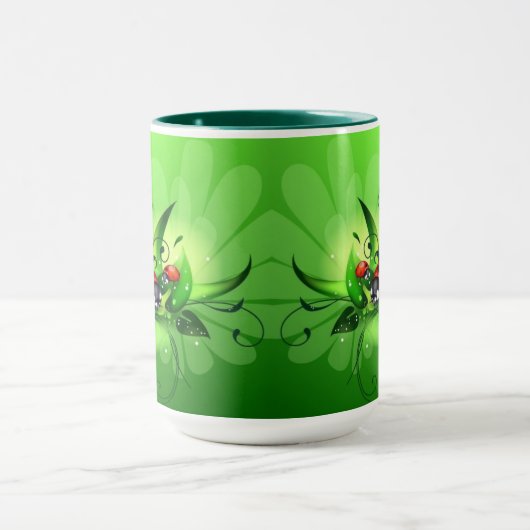 Marienkäfer-Marienkäfer-Tasse Tasse (Zentrum)