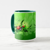 Marienkäfer-Marienkäfer-Tasse Tasse (Vorderseite Links)