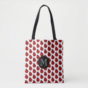Marienkäfer-Monogramm-Tasche Tasche