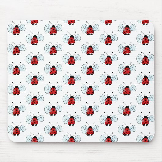 Marienkäfer Mousepad (Vorne)