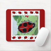 Marienkäfer Mousepad (Mit Mouse)