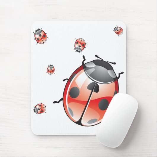 Marienkäfer Mousepad (Mit Mouse)
