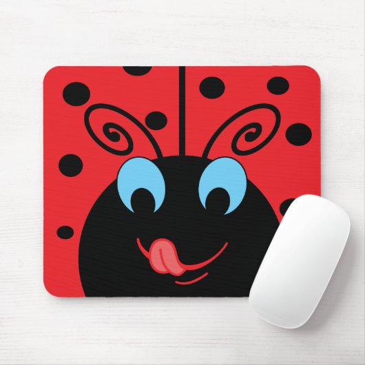 Marienkäfer Mousepad (Mit Mouse)