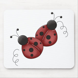 Marienkäfer Mousepad