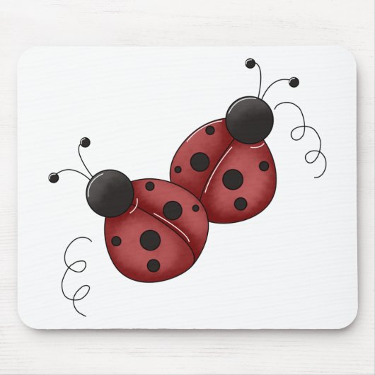 Marienkäfer Mousepad (Vorne)