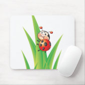Marienkäfer Mousepad (Mit Mouse)