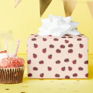Marienkäfer Muster Geschenk Geschenkpapier