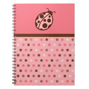 Marienkäfer Notizbuch Rosa Notizblock